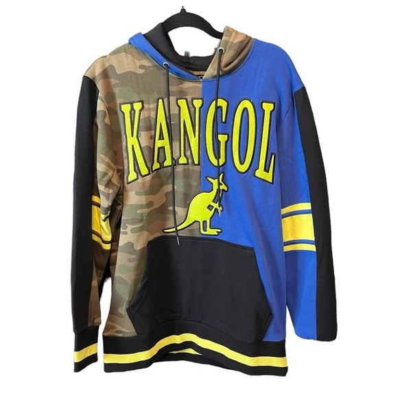 NWT Kangol Born British Hooded Sweatshirt Sz M - Picture 1 of 4